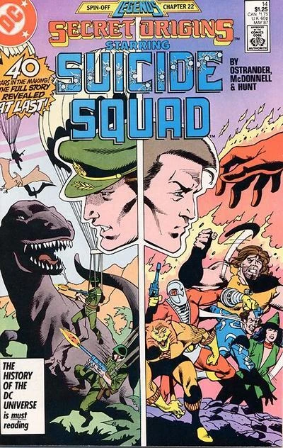 Cover of The Secret Origin of the Suicide Squad