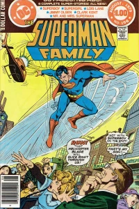 The Shadow of Jor-El! / Good Health -- It's Killing Me! / Super-Disco Fever / Case of the Curious Castaway / Editor of the Star / Displaced Double Identity