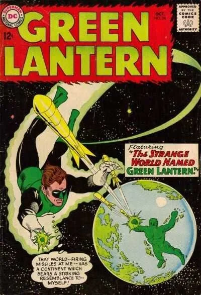 Cover of The Shark that Hunted Human Prey!; The Strange World Named Green Lantern!