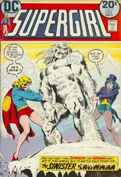 Cover of The Sinister Snowman!