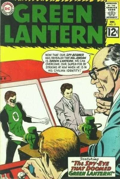 Cover of The Spy-Eye That Doomed Green Lantern!