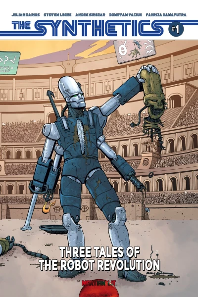 Cover of Three Tales of the Robot Revolution!