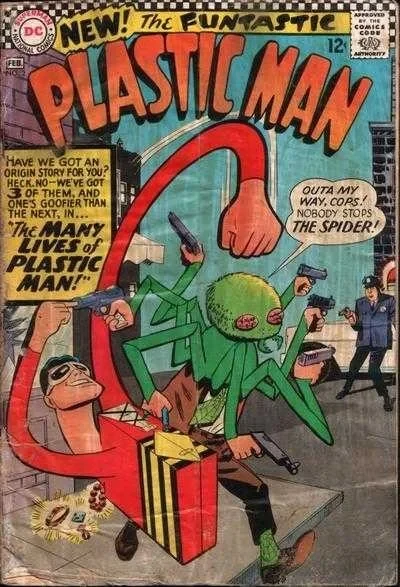 Cover of The Three Faces of Plastic Man