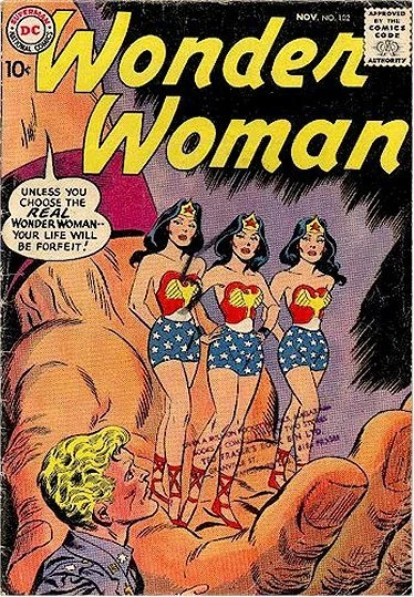 Cover of The Three Faces of Wonder Woman