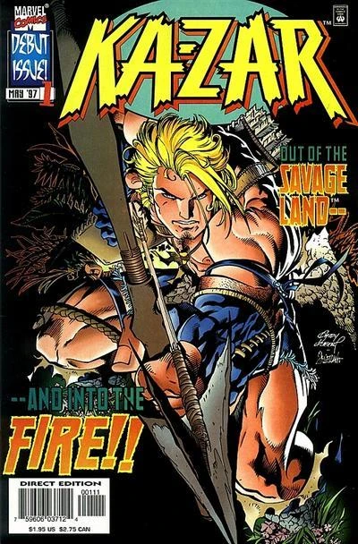 Cover of The Thrilling Return of Ka-Zar, Lord of the Savage Land!