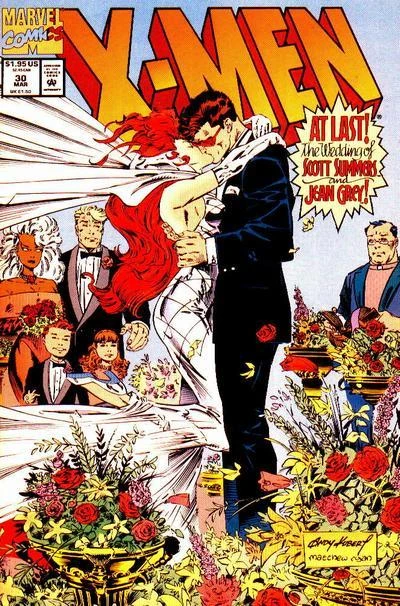 Cover of The Ties That Bind - The Wedding of Jean Grey and Scott Summers
