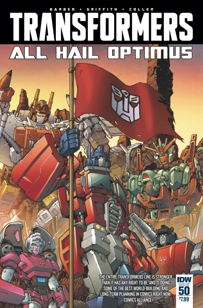 Cover of All Hail Optimus Part 1: Once Upon A Time On Earth; New Worlds Order