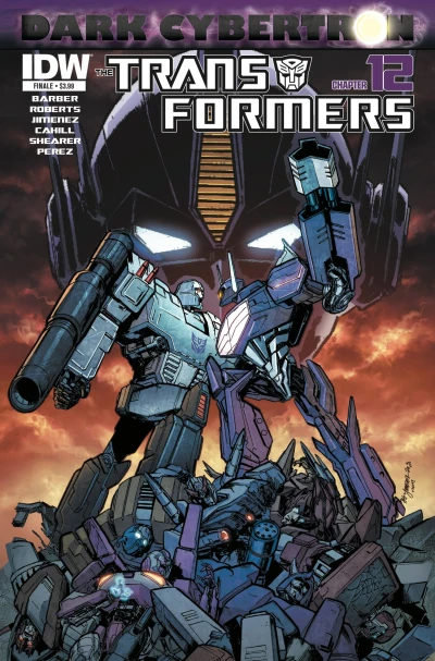Cover of ...And The Damage Done: Dark Cybertron Chapter 12