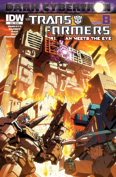 Cover of Burning Bright: Dark Cybertron Chapter 8