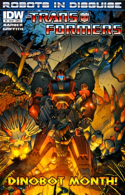 Cover of Dinobot Hunt