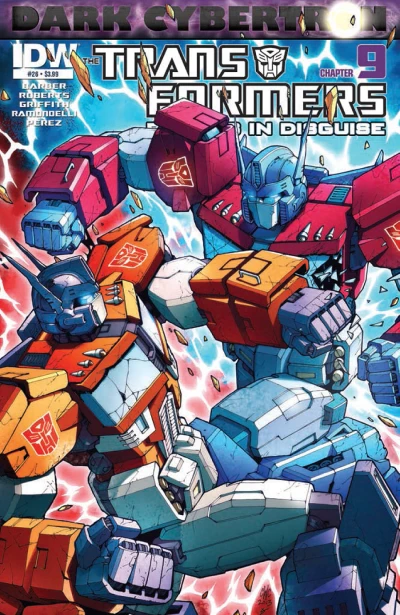 Cover of Finis Temporis: Dark Cybertron Chapter 9