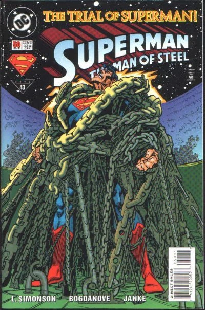 Cover of The Trial of Superman!