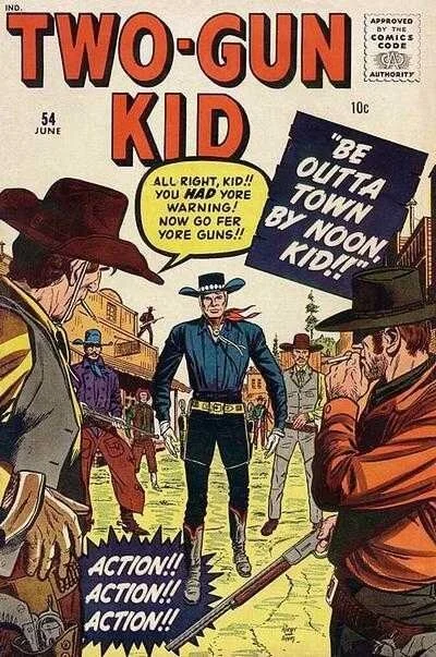 Cover of The Two-Gun Kid, Murderer!