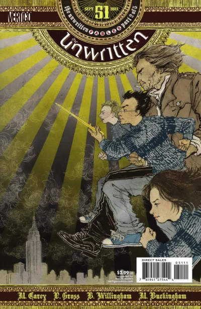 Cover of The Unwritten Fables, Part 2: The Rescue