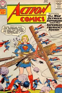 The War Between Supergirl and The Supermen Emergency Squad! / Supergirl's Three Super Girl-Friends!