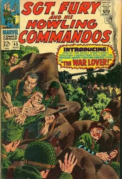 Cover of The War-Lover!