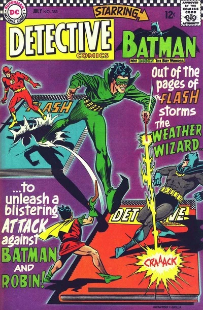 Cover of The Weather Wizard's Triple-Threat Thefts!