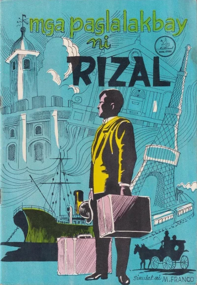 Cover of Mga Paglalakbay Ni Rizal