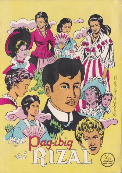 Cover of Mga Pag-ibig Ni Rizal