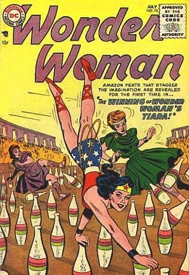 Cover of The Winning of Wonder Woman's Tiara