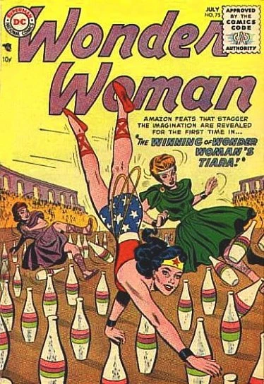 Cover of The Winning of Wonder Woman's Tiara