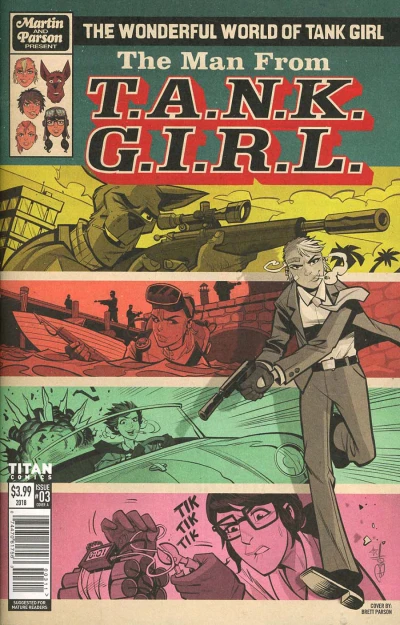 Cover of The Man From T.A.N.K. G.I.R.L.