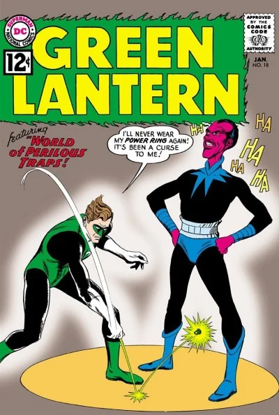 Cover of The World of Perilous Traps!; Green Lantern vs. the Power Ring!