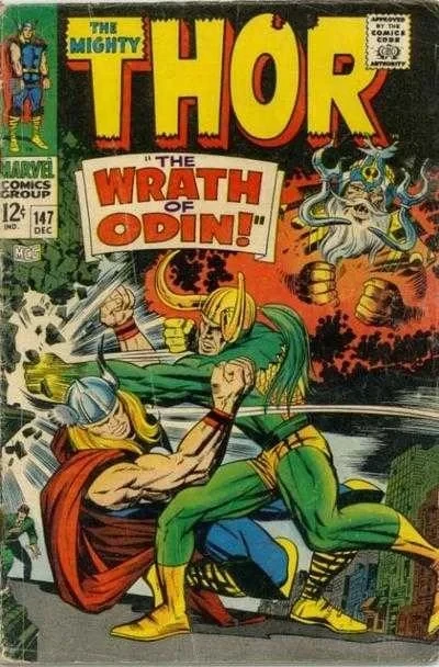 Cover of The Wrath of Odin!