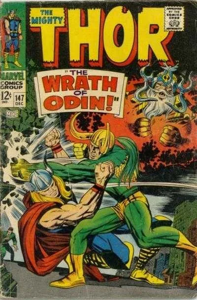 Cover of The Wrath of Odin!