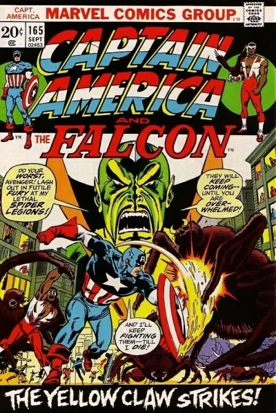 Cover of The Yellow Claw Strikes