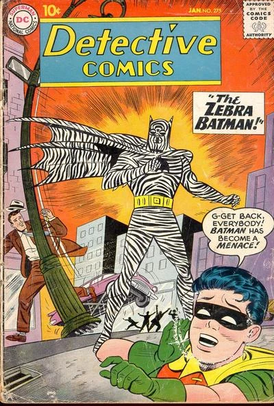 Cover of The Zebra Batman