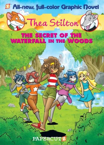 Cover of The Secret of the Waterfall in the Woods