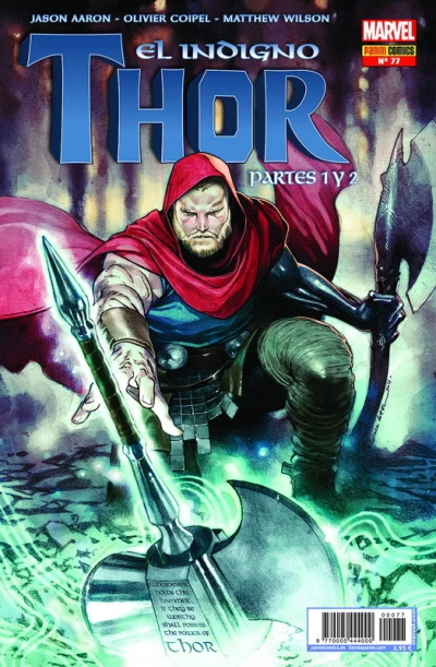 Cover of El indigno Thor Partes 1 y 2