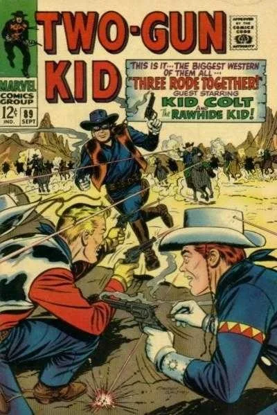 Cover of Three Rode Together!