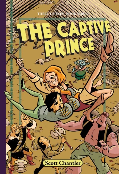 Cover of Book Three: The Captive Prince