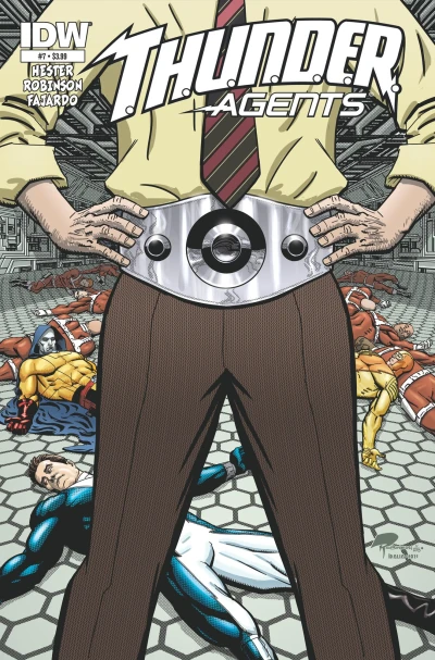 Cover of The Spider's Web Part Three: T.H.U.N.D.E.R. Falls!