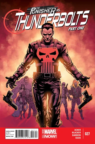 Cover of The Punisher vs. The Thunderbolts Part One