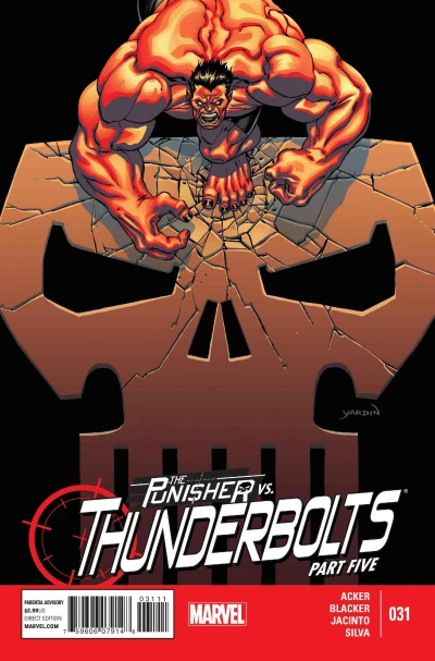 Cover of The Punisher vs. The Thunderbolts Part Five