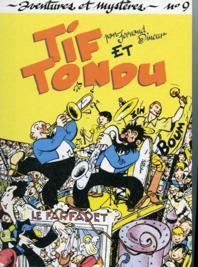 Cover of Les péripéties de Tif