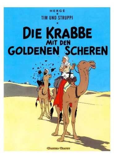 Cover of Die Krabbe mit den goldenen Scheren
