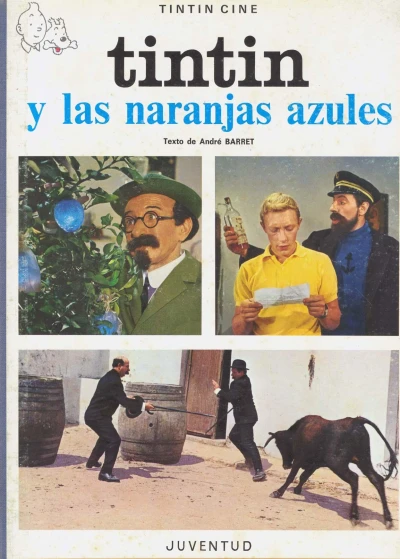 Cover of Tintin y las naranjas azules