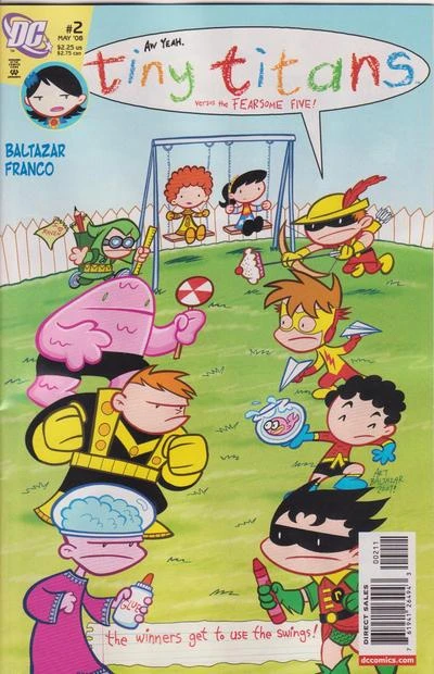 Cover of Just-A-Swingin';  Shadows of Love;  Easy Bake Cyborg;  Beast Boy of Steel;  Charbroiled Goodness