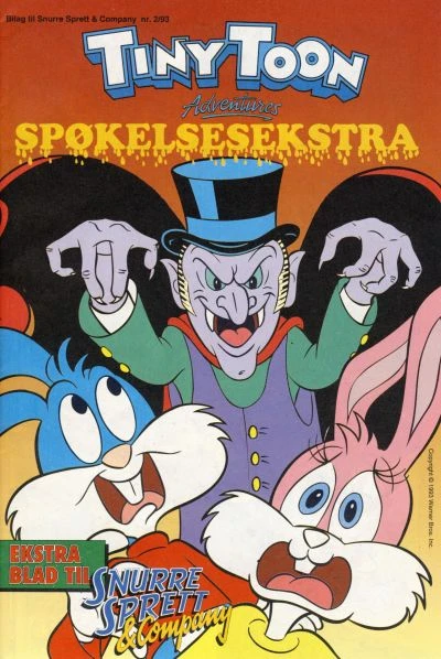 Cover of Tiny Toon Adventures: Spokelsesekstra