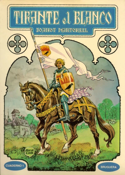 Cover of Tirante el Blanco es armado caballero