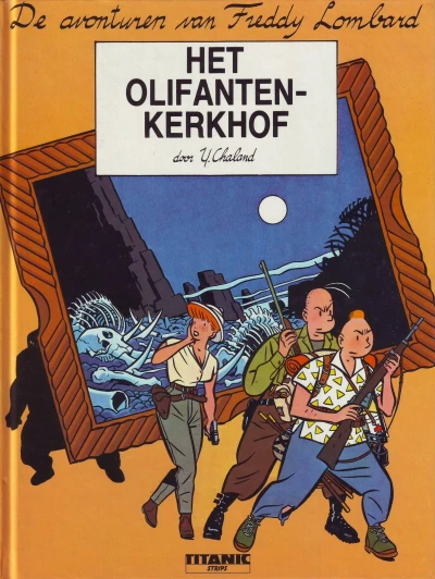 Cover of Freddy Lombard 1: Het olifantenkerkhof