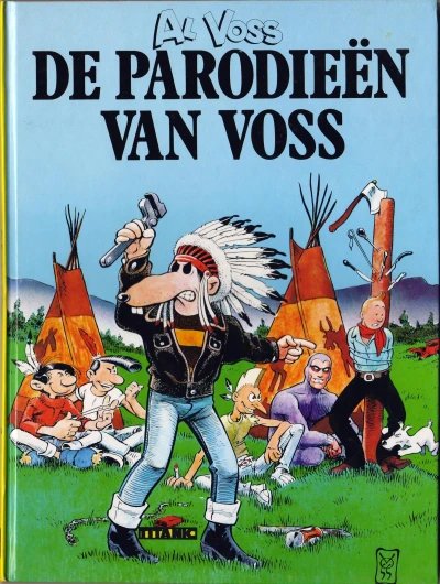 Cover of De parodieën van Voss
