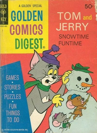 Cover of Tom and Jerry Snowtime Funtime