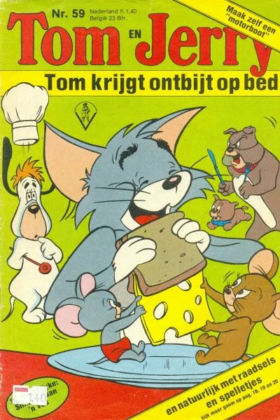 Cover of Tom Krijgt Ontbijt op Bed