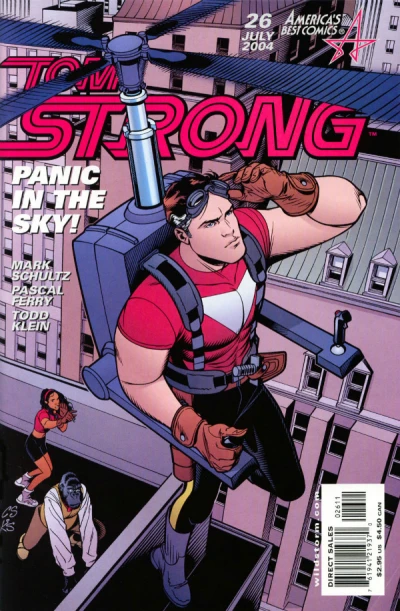 Cover of The Day Tom Strong Renegotiated the Friendly Skies