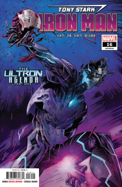 Cover of The Ultron Agenda Part One: Man & Machine